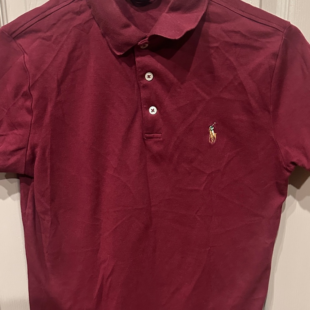 Polo by Ralph Lauren Deep Red Polo Shirt